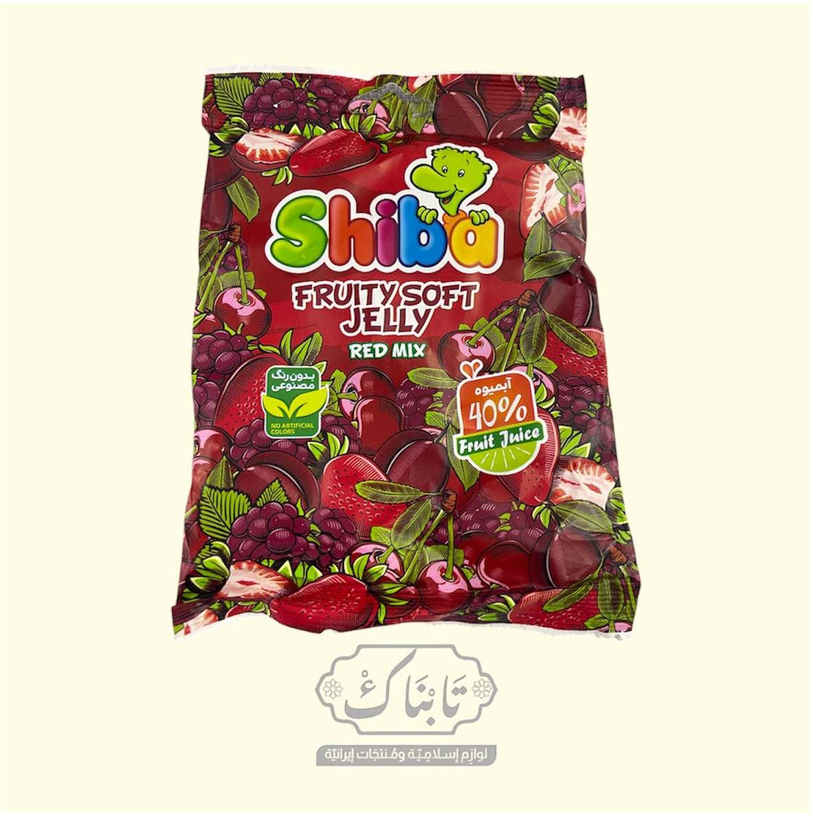 جيلي ايراني بطعم الفواكه الحمراء 160 غرام