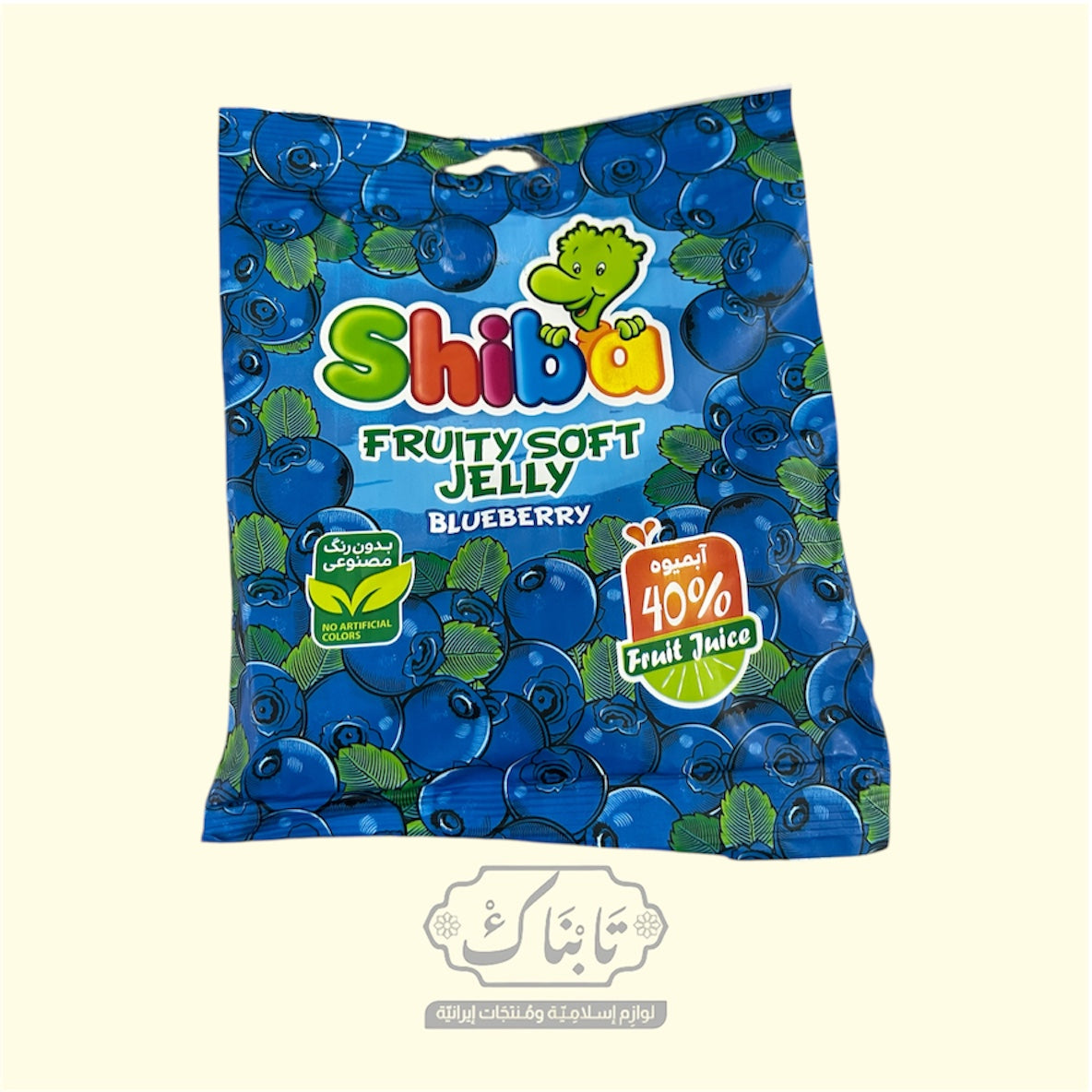 جيلي ايراني بطعم البلوبري 90 غرام