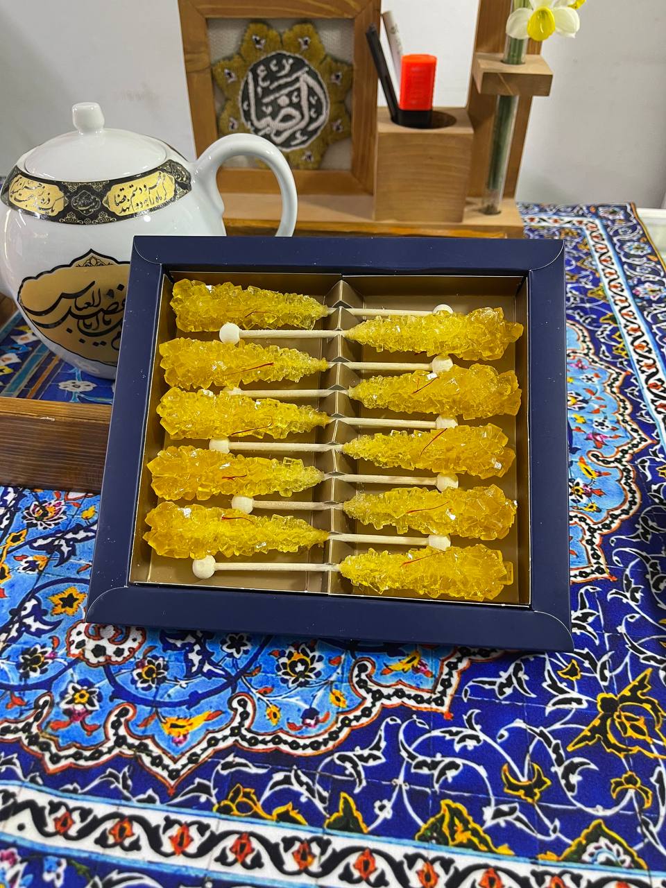 سكر بالزعفران علبة *10